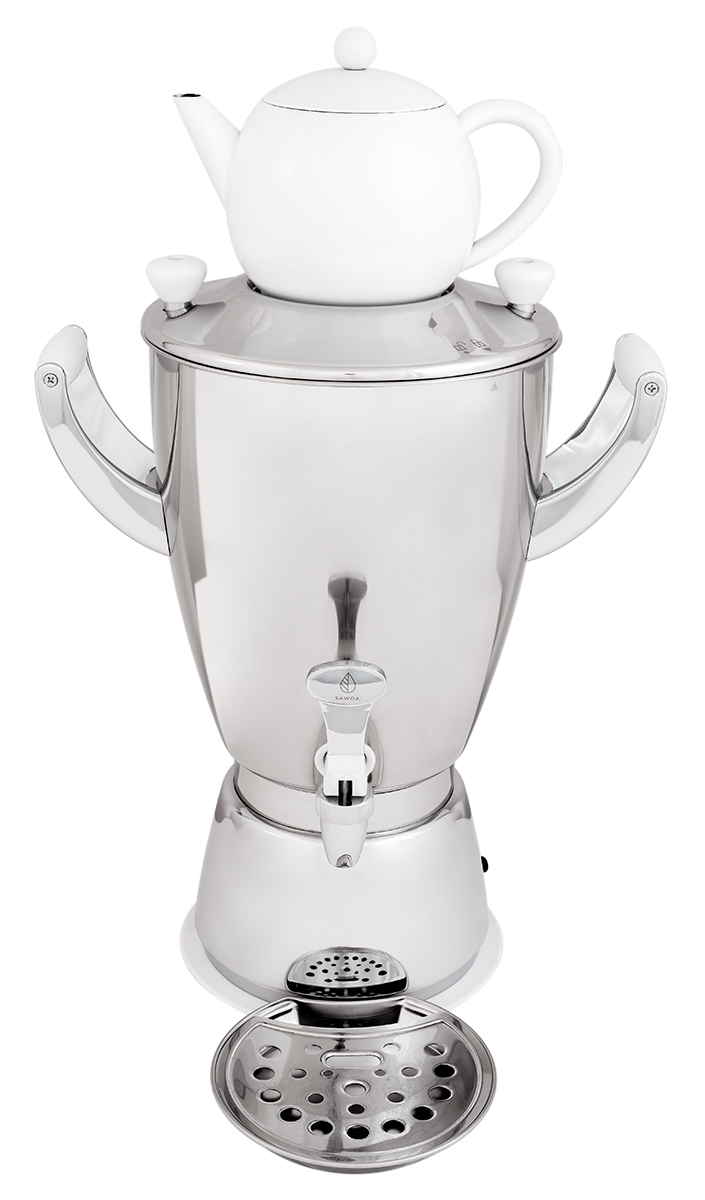 Premium Samowar - SAMORAI 1 white - Teekocher
